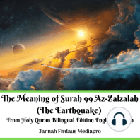 The Meaning of Surah 99 Az-Zalzalah (The Earthquake)