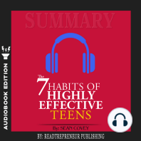 Summary of The 7 Habits of Highly Effective Teens by Sean Covey