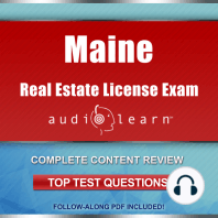 Maine Real Estate License Exam AudioLearn