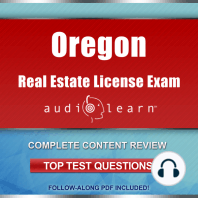 Oregon Real Estate License Exam AudioLearn