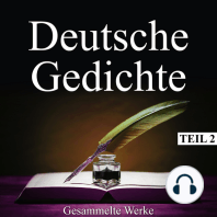 Deutsche Gedichte - Gesammelte Werke, Teil 2