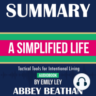 Summary of A Simplified Life