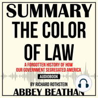 Summary of The Color of Law