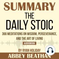 Summary of The Daily Stoic