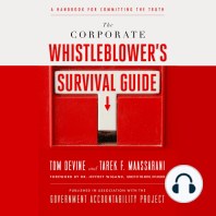 The Corporate Whistleblower's Survival Guide