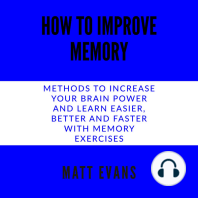 How to improve memory