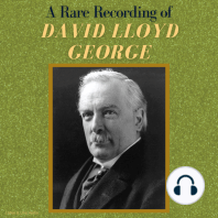 A Rare Recording of David Lloyd George