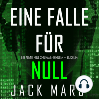 Eine Falle für Null (Ein Agent Null Spionage-Thriller — Buch #4)