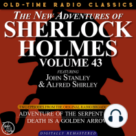 THE NEW ADVENTURES OF SHERLOCK HOLMES, VOLUME 43