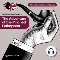 The Adventure of the Pinched Palimpsest - A New Sherlock Holmes Mystery, Episode 37 (Unabridged)