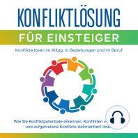 Konfliktlösung für Einsteiger - Konflikte lösen im Alltag, in Beziehungen und im Beruf