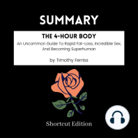 SUMMARY - The 4-Hour Body