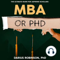 MBA or PhD