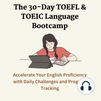The 30-Day TOEFL & TOEIC Language Bootcamp