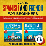Learn Spanish and French for Beginners (2-1 Bundle)