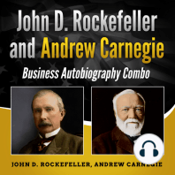 John D. Rockefeller and Andrew Carnegie
