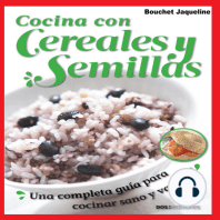 Cocina con cereales y semillas