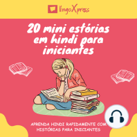 20 mini estórias em hindi para iniciantes