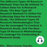 The Different Types Of Research Methods That Can Be Utilized To Collect Data For A Research Study And The Different Types Of Research Methodologies That Can Be Leveraged To Conduct A Research Study