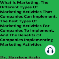 What Is Marketing, The Different Types Of Marketing Activities That Companies Can Implement, The Best Types Of Marketing Activities For Companies To Implement, And The Benefits Of Companies Implementing Marketing Activities