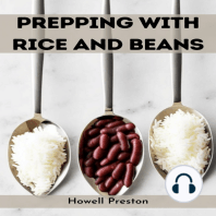 PREPPING WITH RICE AND BEANS