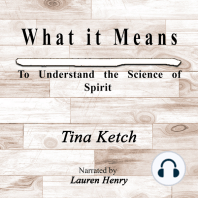 What it Means to Understand the Science of Spirit