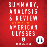 Summary, Analysis & Review of Ronald C. White's American Ulysses