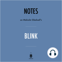 Notes on Malcolm Gladwell's Blink by Instaread