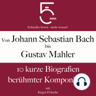 Von Johann Sebastian Bach bis Gustav Mahler