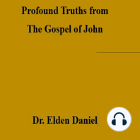 Profound Truths from the Gospel of John
