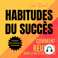 HABITUDES DU SUCCÈS