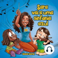 Sara vai a uma sinfonia azul