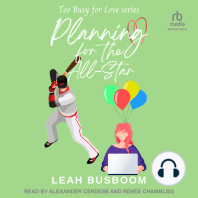 Planning for the All-Star