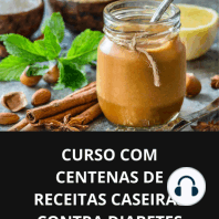 Curso com centenas de receitas caseiras contra diabetes
