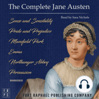 The Complete Jane Austen - Six Novels - Sense and Sensibility - Pride and Prejudice - Mansfield Park - Emma - Northanger Abbey - Persuasion