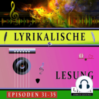 Lyrikalische Lesung Episoden 31-35