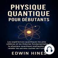 PHYSIQUE QUANTIQUE POUR DÉBUTANTS