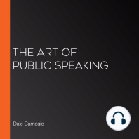 The Art of Public Speaking