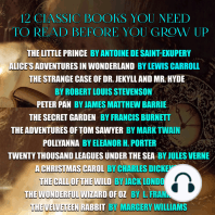 12 Classic Books You Need to Read Before You Grow up