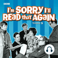 I'm Sorry I'll Read That Again