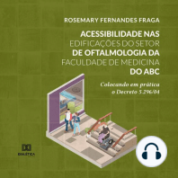 Acessibilidade nas edificações do Setor de Oftalmologia da Faculdade de Medicina do ABC