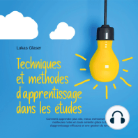 Techniques et méthodes d'apprentissage dans les études