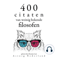 400 citaten van weinig bekende filosofen