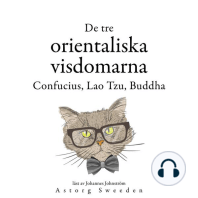 De tre kinesiska vismännen, Confucius, Lao Tzu, Buddha ...