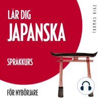 Lär dig japanska (språkkurs för nybörjare)