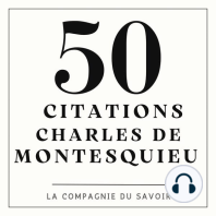 50 citations de Charles De Montesquieu