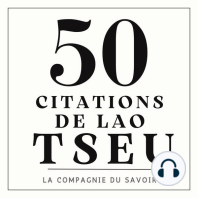 50 citations de Lao Tseu