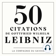 50 citations de Leibniz