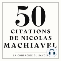 50 citations de Nicolas Machiavel