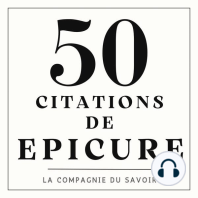 50 citations de Epicure